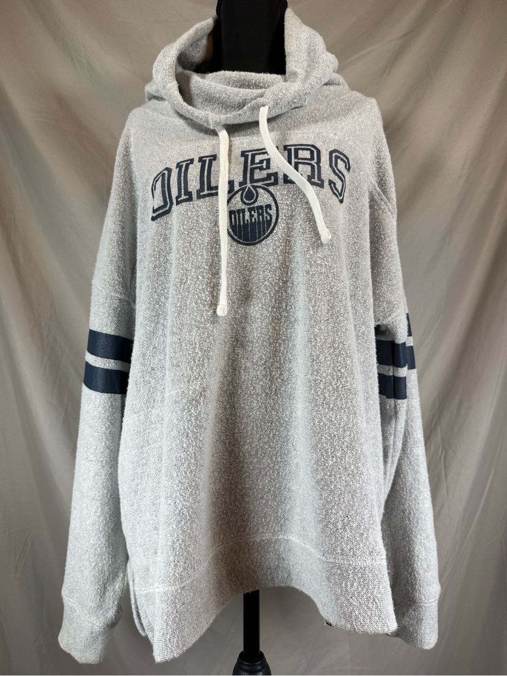 NHL x ’47 Brand Edmonton Oilers Cowl Neck Pullover Hoodie - Size XL